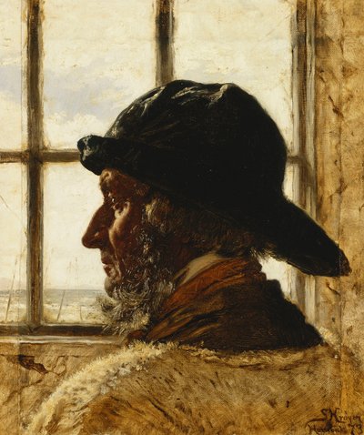 The Old Fisherman by Peder Severin Krøyer