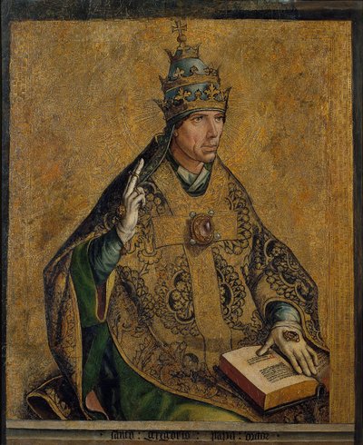 Saint Gregory the Great by Pedro Berruguete