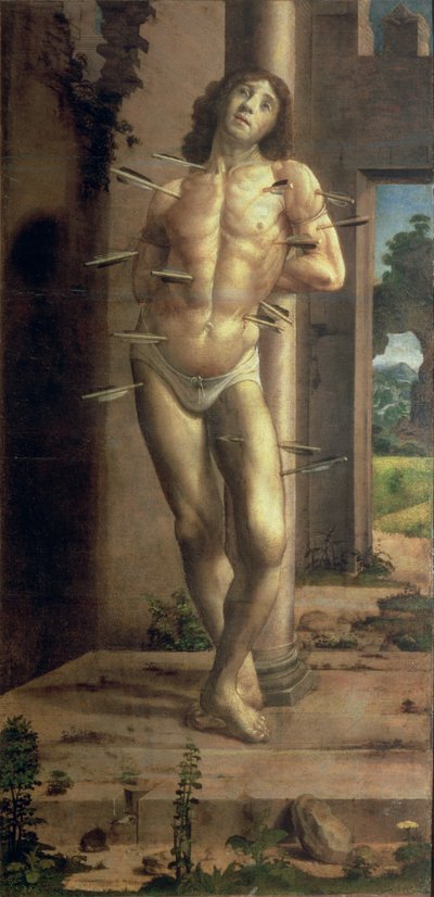 St. Sebastian by Pedro Berruguete