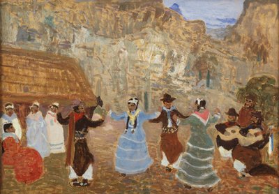Creole Dance by Pedro Figari