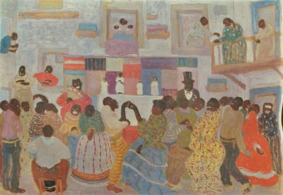 Dancers in Haiti by Pedro Figari