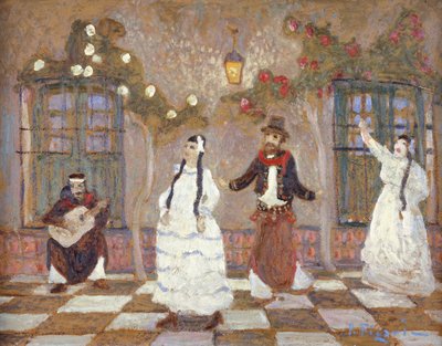 The Chacarera (Argentinian Folk Dance) by Pedro Figari