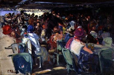 Cafe Scene by Pedro Ribera