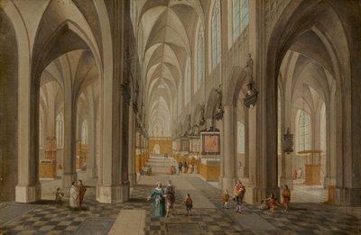 Antwerp Cathedral by Peeter Neeffs the Elder