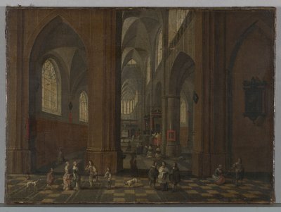 Church Interior by Peeter Neeffs the Elder