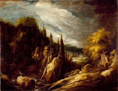 Mountain Landscape by Peeters the Elder Gillis