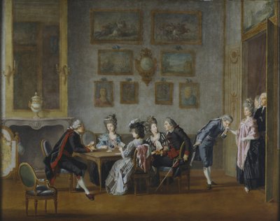 Card-Party in the Home of Elis Schroderheim by Pehr Hilleström