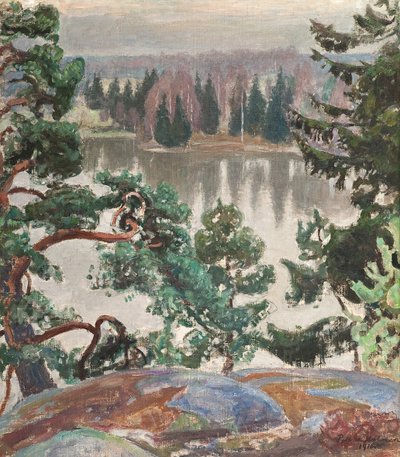 Sarvikallio, 1916 by Pekka Halonen