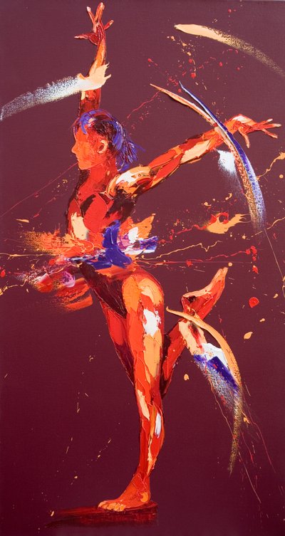 Gymnast Eight, 2011 by Penny Warden