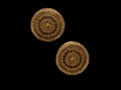Pair of Ear Spools by People Swahili