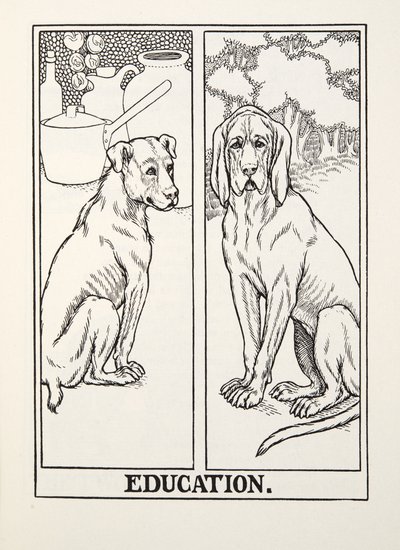 Education, from Fontaine Fables by Percy J. Billingshurst