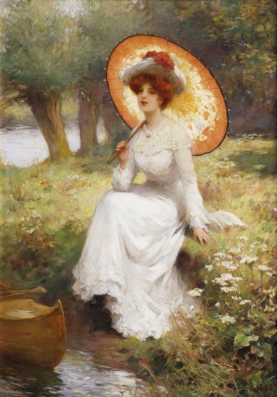 By the River by Percy William Gibbs
