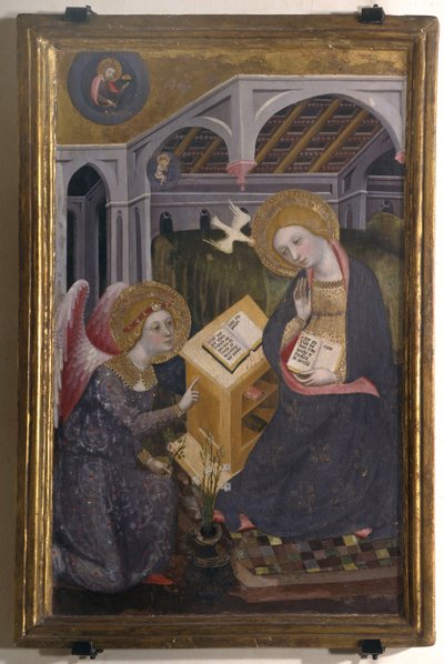 Annunciation by Pere Serra