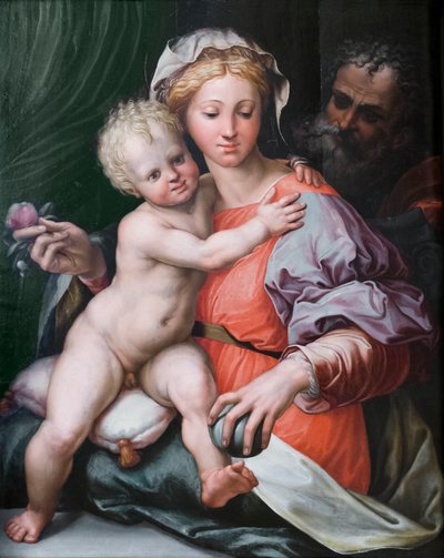 Holy Family by Perino del (1501 47) Vaga