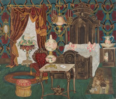 Bedroom, 1882, 1935-1942 by Perkins Harnly
