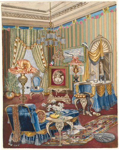 Boudoir, c. 1931 by Perkins Harnly
