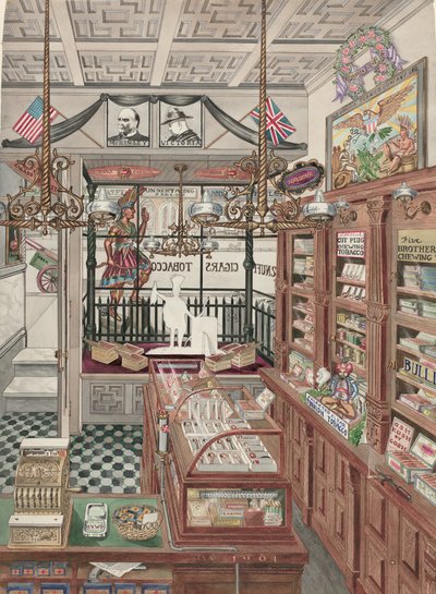 Cigar Store by Perkins Harnly