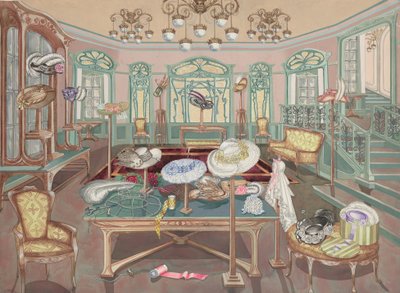 Millinery Shop, 1905 by Perkins Harnly