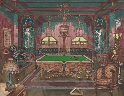 Pool Room by Perkins Harnly
