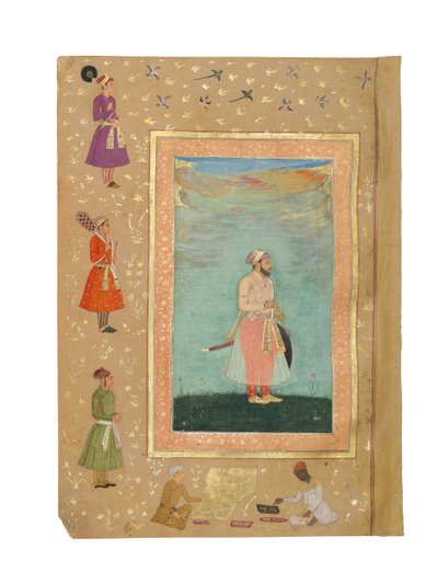 A Mughal Prince, Probably Shah Shuja by Persian School