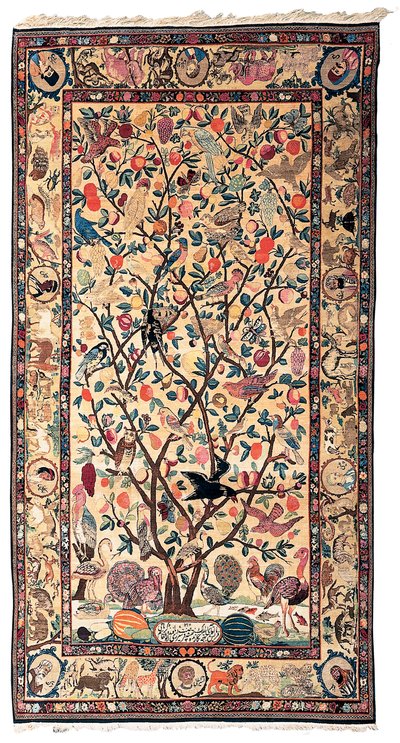A Fine Kirman Rug by Persian School