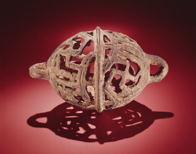 Chariot bell, from Luristan, Iran by Persian School