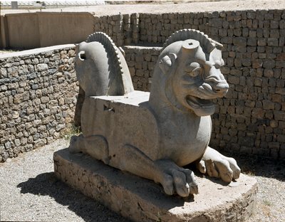 Lion-shaped protome, 6th century BC by Persian School