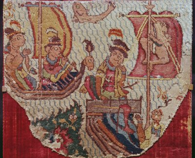 Rug with Indo-Portuguese Motifs, Safavid Dynasty by Persian School