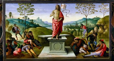 Resurrection of Christ, 1495 by Perugino
