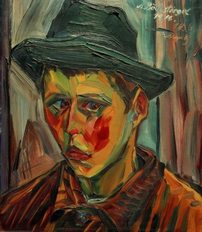 Head of a Boy by Peter August Böckstiegel