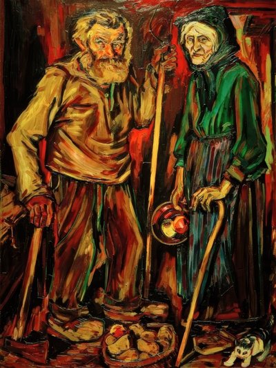 My Parents by Peter August Böckstiegel
