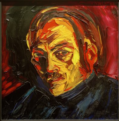 Portrait of Max Tietz by Peter August Böckstiegel