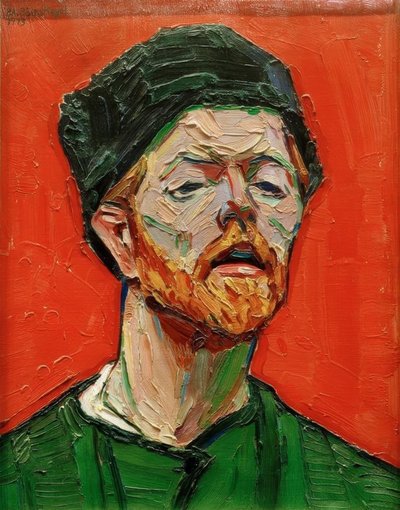 Self-Portrait by Peter August Böckstiegel
