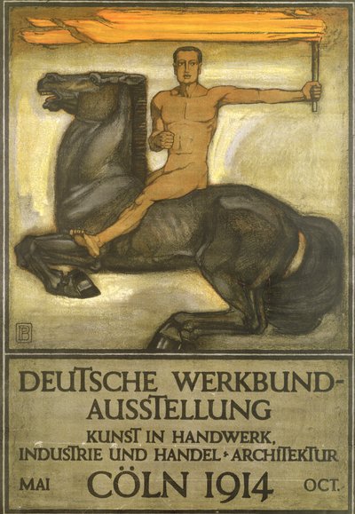 Deutsche Werkbund Austellung, Cologne by Peter Behrens