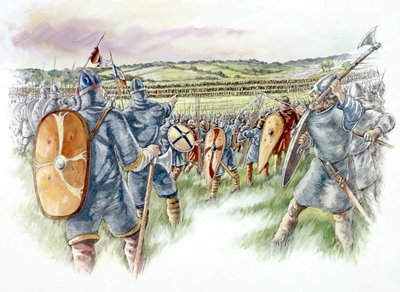 Battle of Hastings, 1066 by Peter Dunn