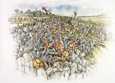 Battle of Hastings, 1066 by Peter Dunn