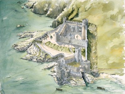 Dartmouth Castle, c1550, c1990-2010 by Peter Dunn
