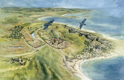 Nornour, Isle of Scilly, 500BC by Peter Dunn
