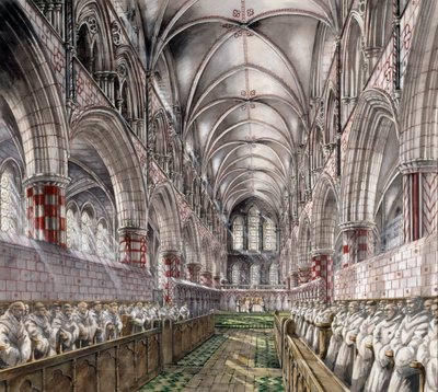 Rievaulx Abbey, 13th century by Peter Dunn