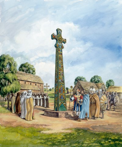 Sandbach Crosses by Peter Dunn