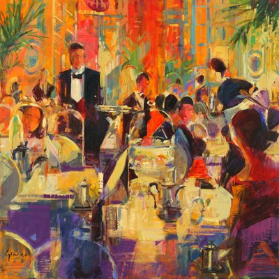 Afternoon at the Ritz by Peter Graham (Contemporary)