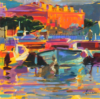 The Sleeping Boat by Peter Graham (Contemporary)