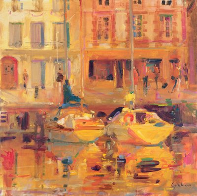 Les Deux Bateaux by Peter Graham (Contemporary)