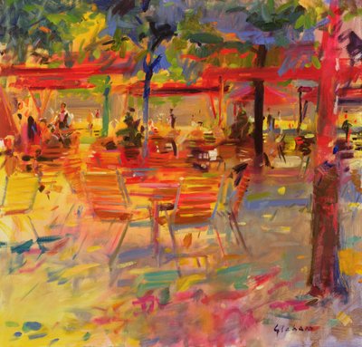 Lunch on the Terrace by Peter Graham (Contemporary)