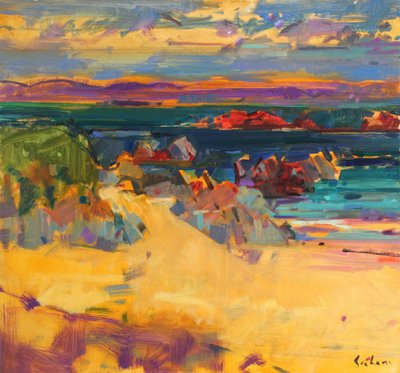 North End, Iona, 2012 by Peter Graham (Contemporary)