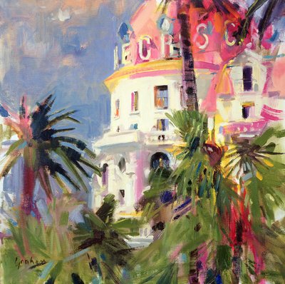 Riviera Balcony by Peter Graham (Contemporary)