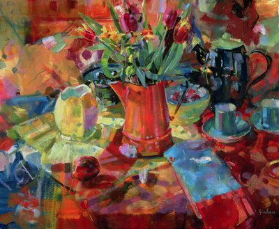 Sienna Bouquet by Peter Graham (Contemporary)