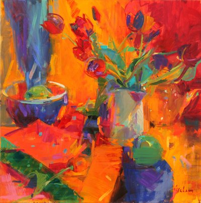 Tulips by Peter Graham (Contemporary)