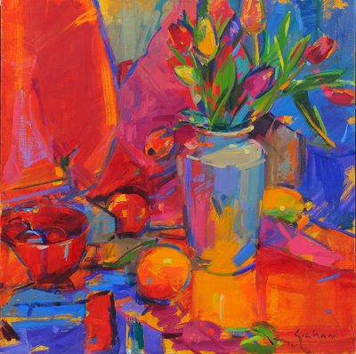 Tulip Odyssey, 2024 by Peter Graham