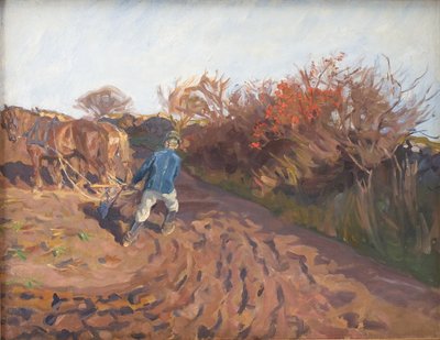 The Ploughman Turns by Peter Hansen